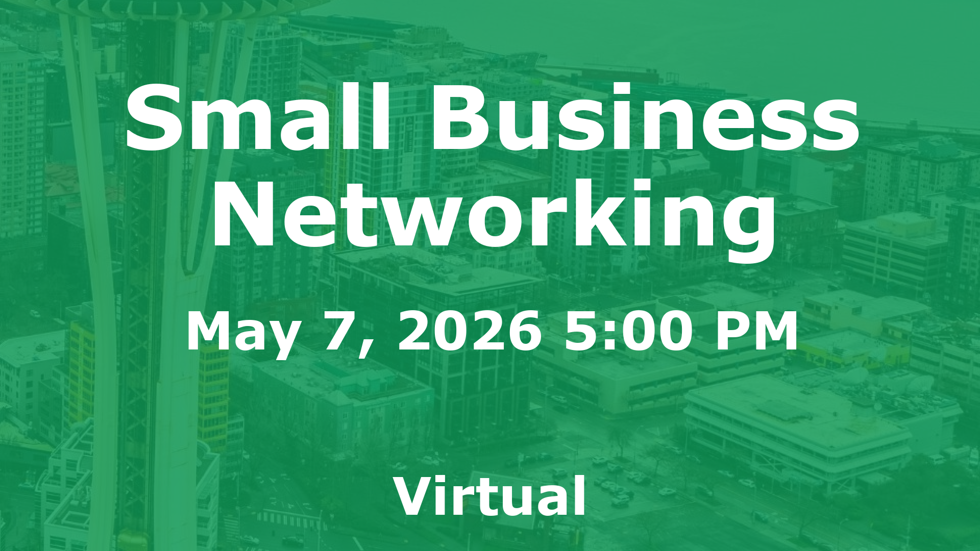 Small Business Networking event image